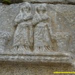 Raziya Hatun Karavanserei - Austauschmaterial an den Wänden.