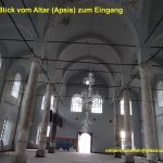 Sivrihisar - armenische Kirche Surp Serortutyun Blick von der Apsis zum Eingang